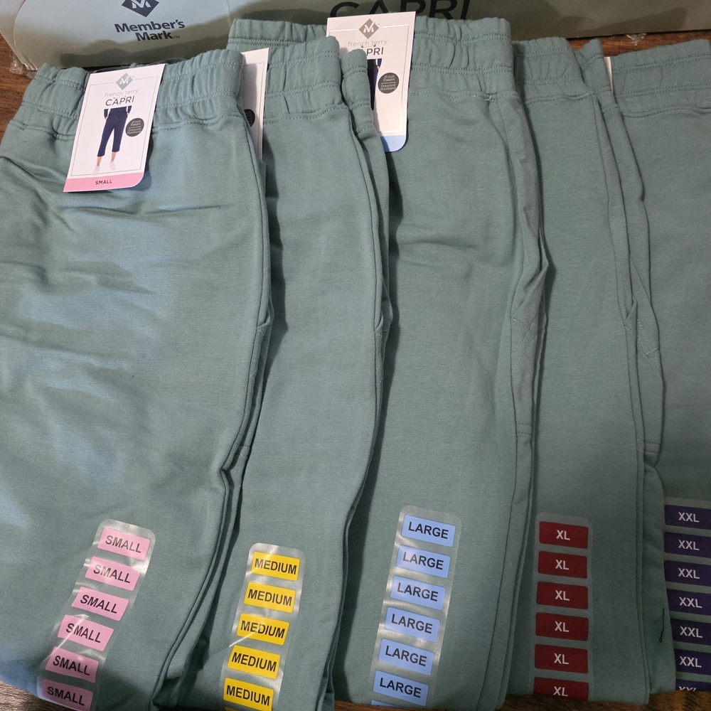 Members Mark French Terri Capri Pant